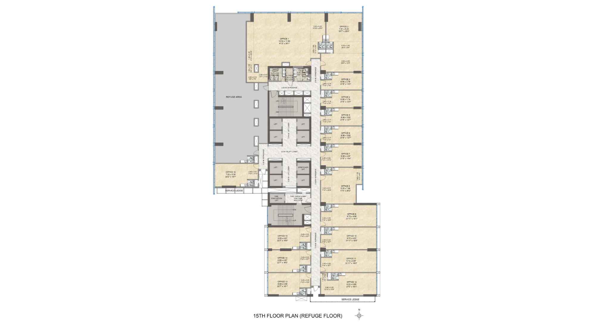 Kalpataru-Virtus-15th-Floor-Plan